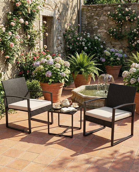3-Piece Outdoor Patio Furniture Set