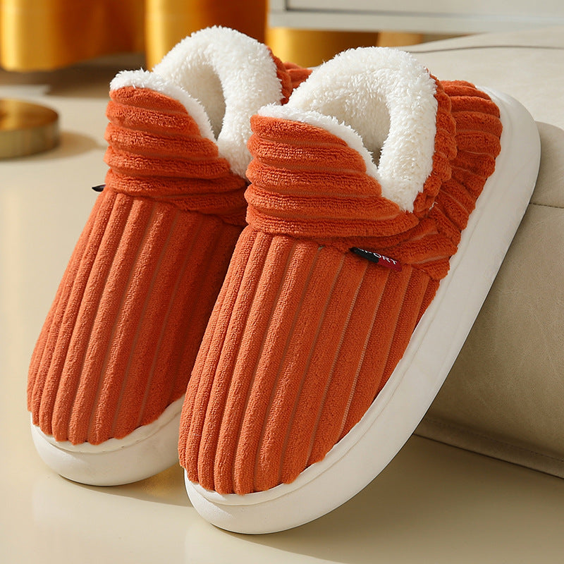 Winter Plush Home Slippers Indoor Outdoor Garden Shoes