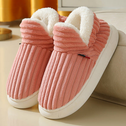 Winter Plush Home Slippers Indoor Outdoor Garden Shoes