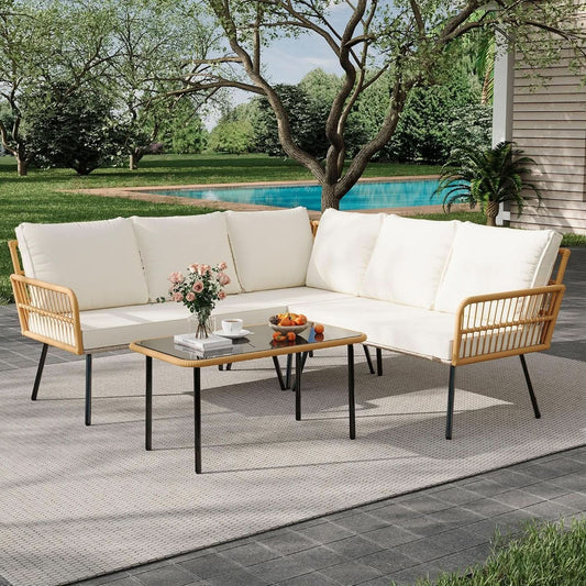 Wicker Patio Furniture Set