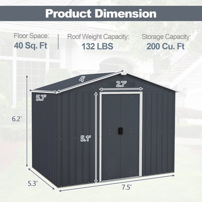 Outside Storage Shed