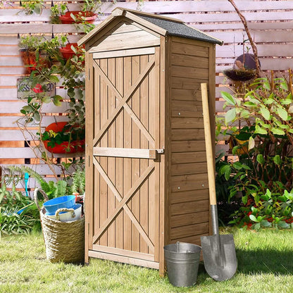 Outdoor Wooden Storage Sheds