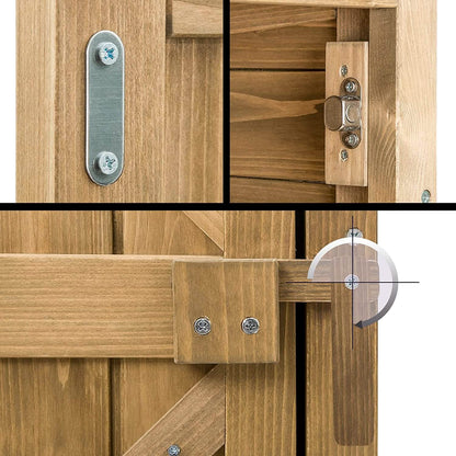Outdoor Wooden Storage Sheds