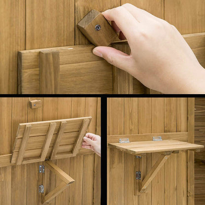 Outdoor Wooden Storage Sheds