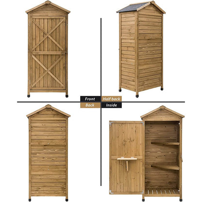 Outdoor Wooden Storage Sheds