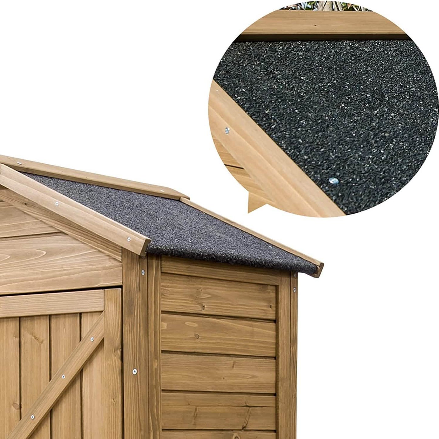 Outdoor Wooden Storage Sheds